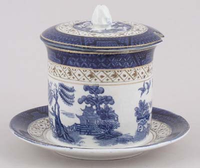 Jam or Preserve Pot with Fixed Stand c1930s
